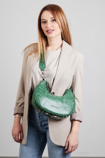 VALENTINO BAGS BORSE A SPALLA COCONUT en color VERDE (5)