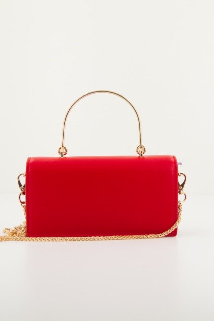 VALENTINO BAGS A SPALLA SAND en color ROJO (3)