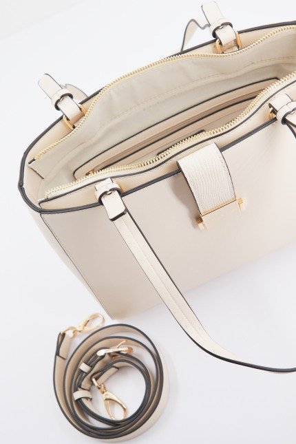 VALENTINO BAGS A SPALLA CARRIE en color BLANCO (4)