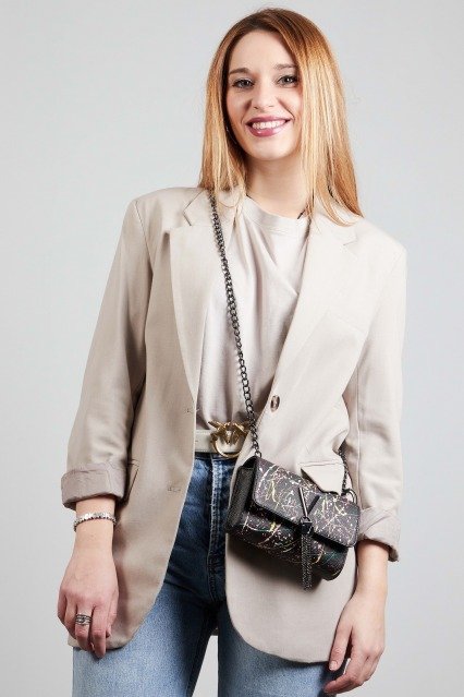 VALENTINO BAGS DIVINA PRINT en color NEGRO (5)