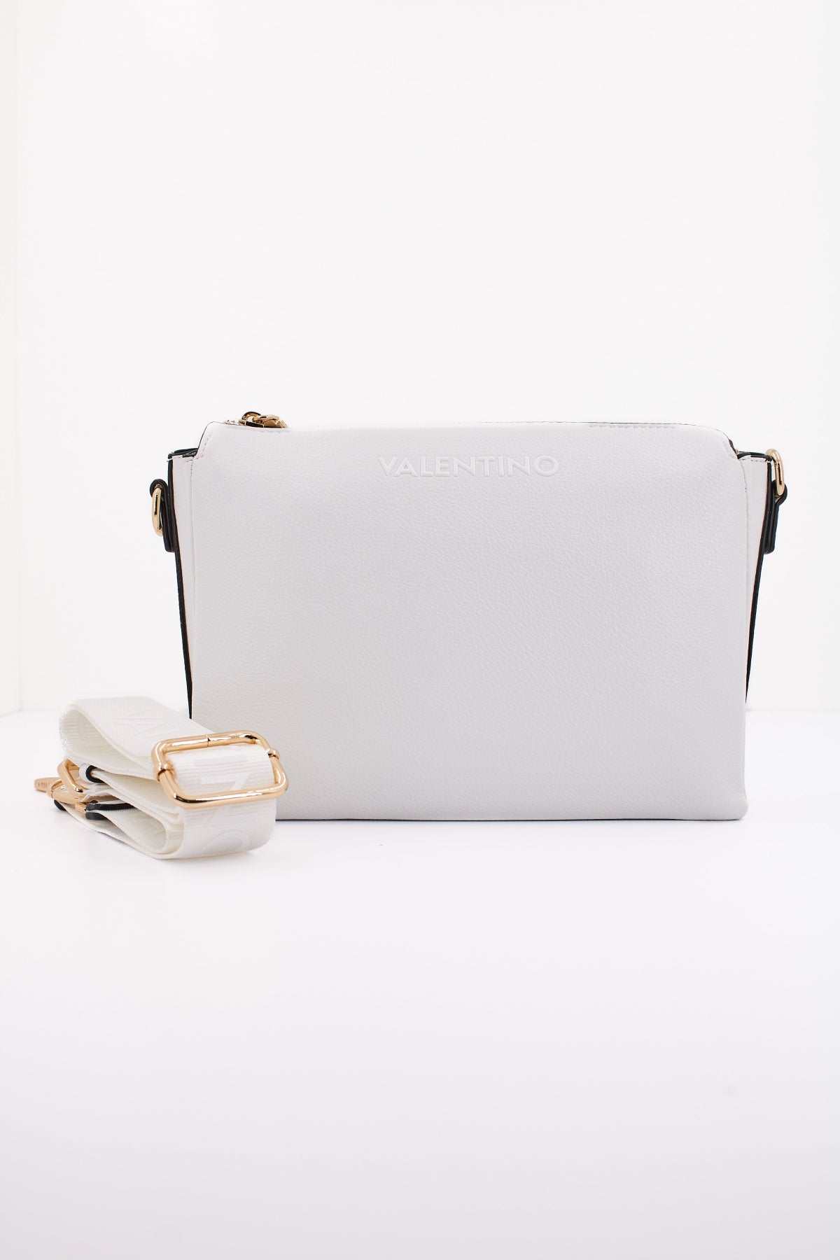 VALENTINO BAGS LADY SYNTHETIC BAG - MANHA en color BLANCO (1)