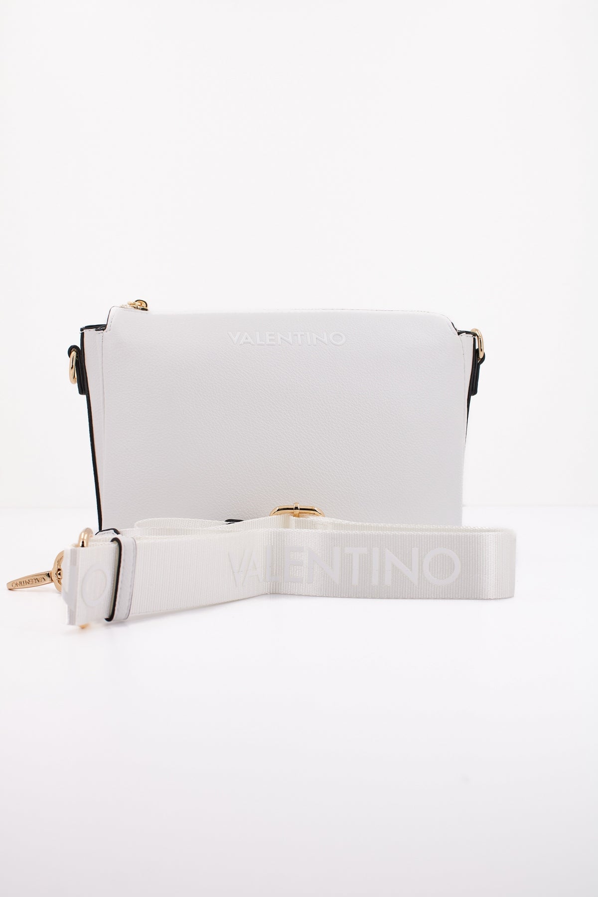 VALENTINO BAGS LADY SYNTHETIC BAG - MANHA en color BLANCO (4)