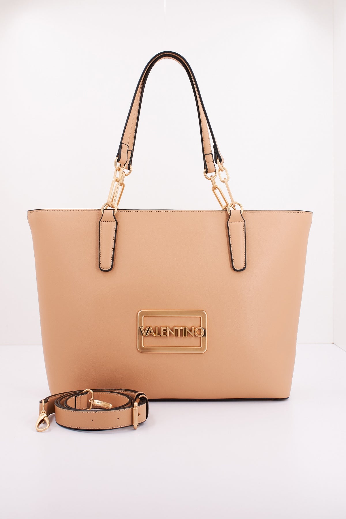 VALENTINO BAGS LADY SYNTHETIC BAG - PRINC en color MARRON CLARO (2)