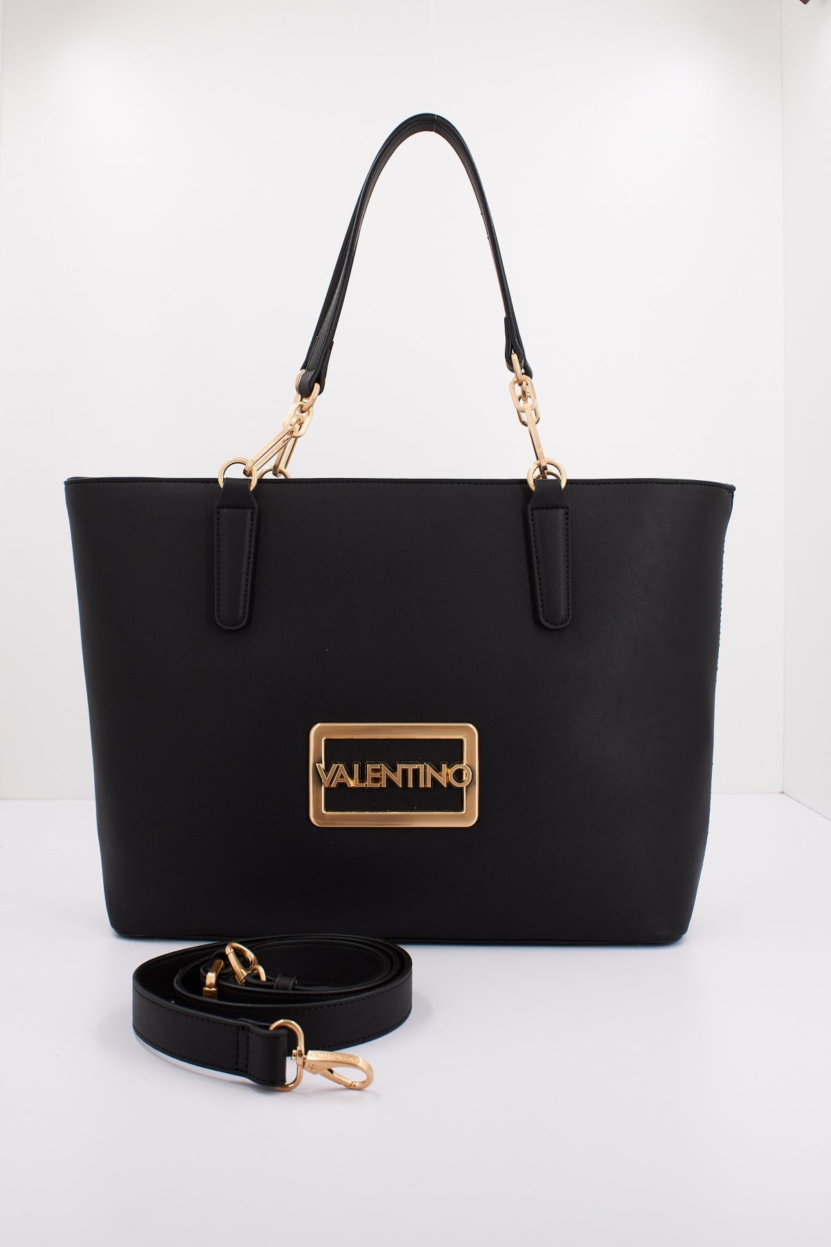 VALENTINO BAGS LADY SYNTHETIC BAG - PRINC en color NEGRO (2)
