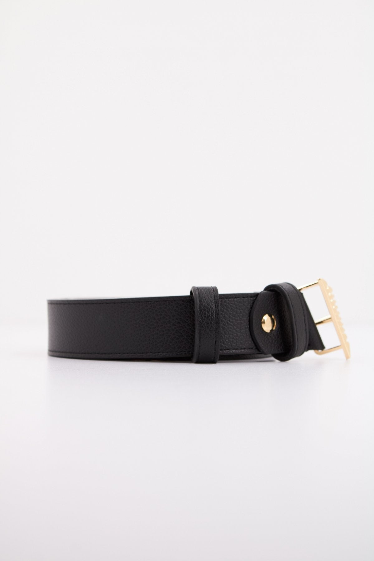 VALENTINO BAGS LADY SYNTHETIC BELT - HAMP en color NEGRO (2)