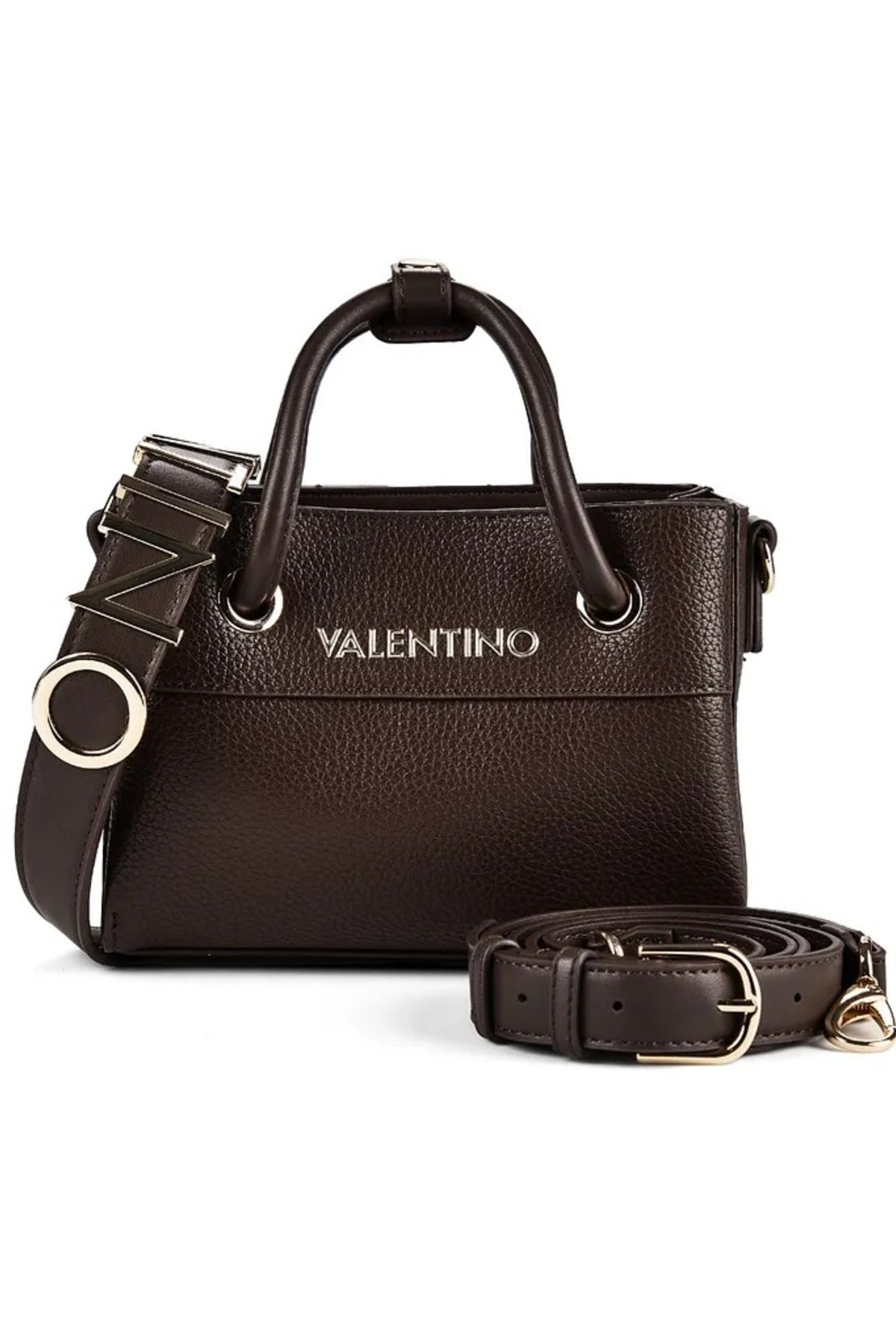 VALENTINO BAGS VBSA LADY SYNTHETIC BAG ALEXIA en color MARRON (1)