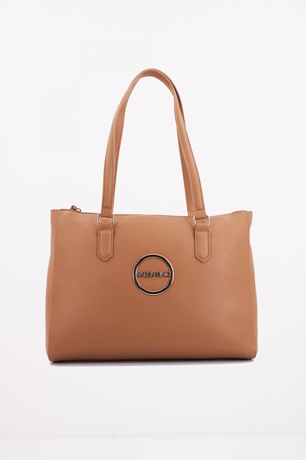 VALENTINO BAGS LADY SYNTHETIC BAG MOSES en color BEIS (1)
