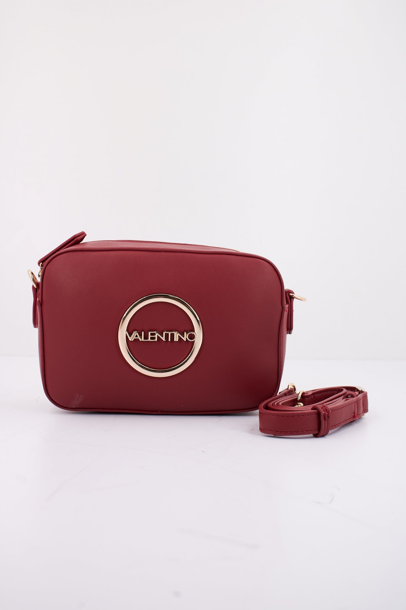 VALENTINO BAGS LADY SYNTHETIC BAG MOSES en color BURDEOS (1)