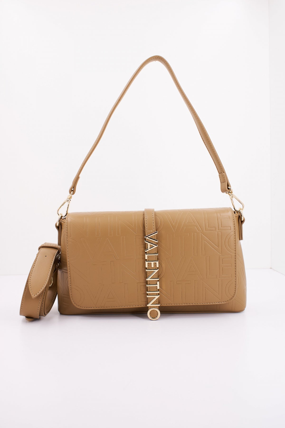 VALENTINO BAGS LADY SYNTHETIC BAG LIO RE en color BEIS (1)