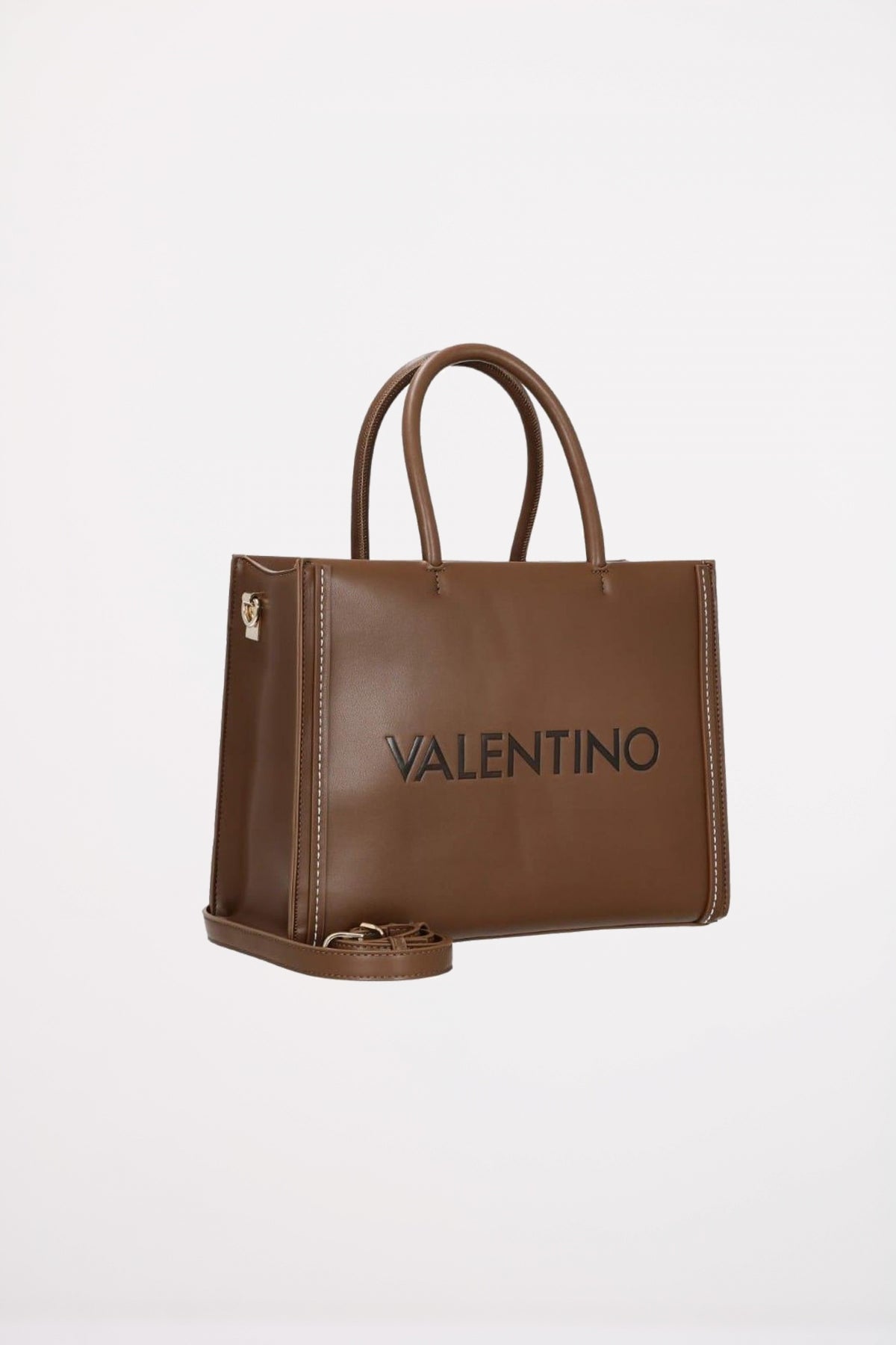 VALENTINO BAGS LADY SYNTHETIC BAG TONGA en color MARRON (3)