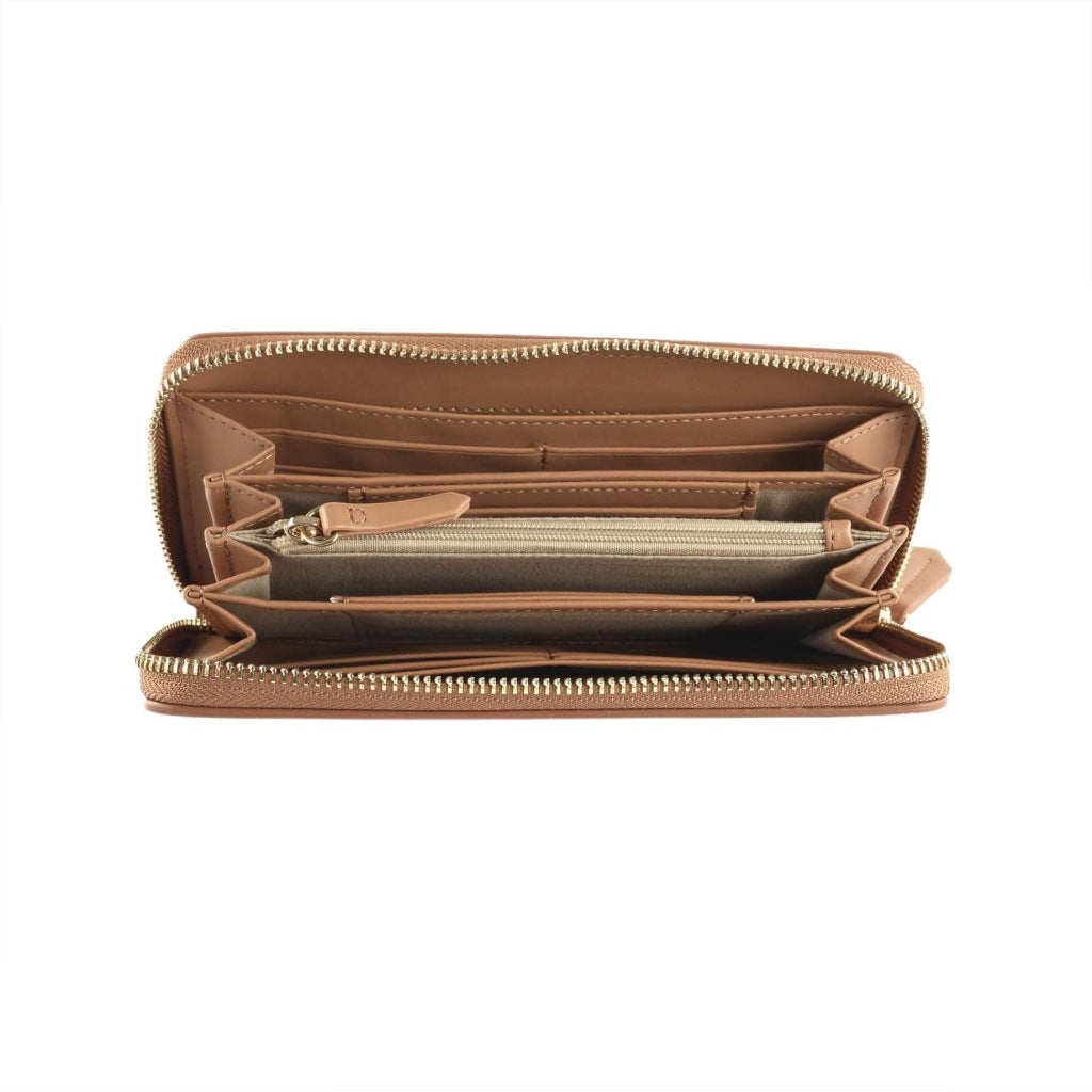 VALENTINO BAGS LADY SYNTHETIC WALLET - Z en color MARRON (6)