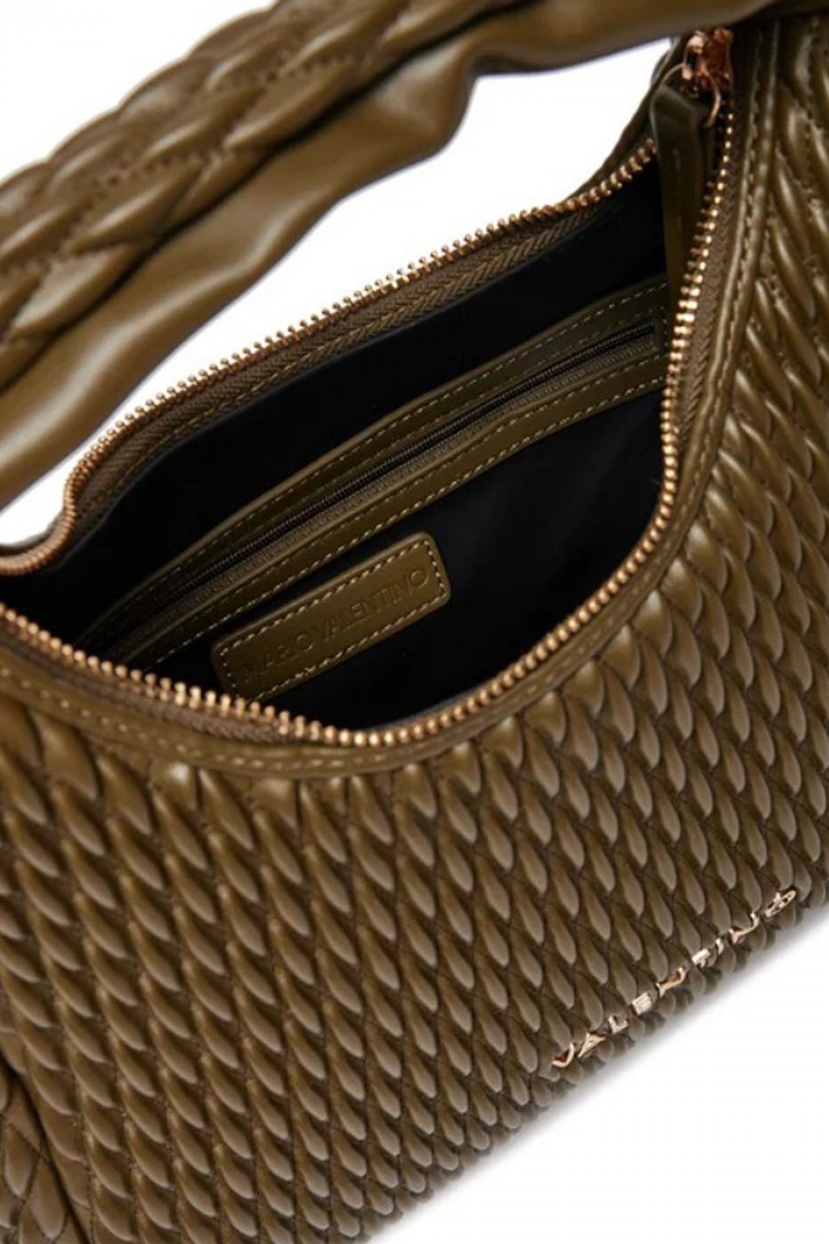 VALENTINO BAGS LADY SYNTHETIC BAG FREQUENCY en color MARRON (4)