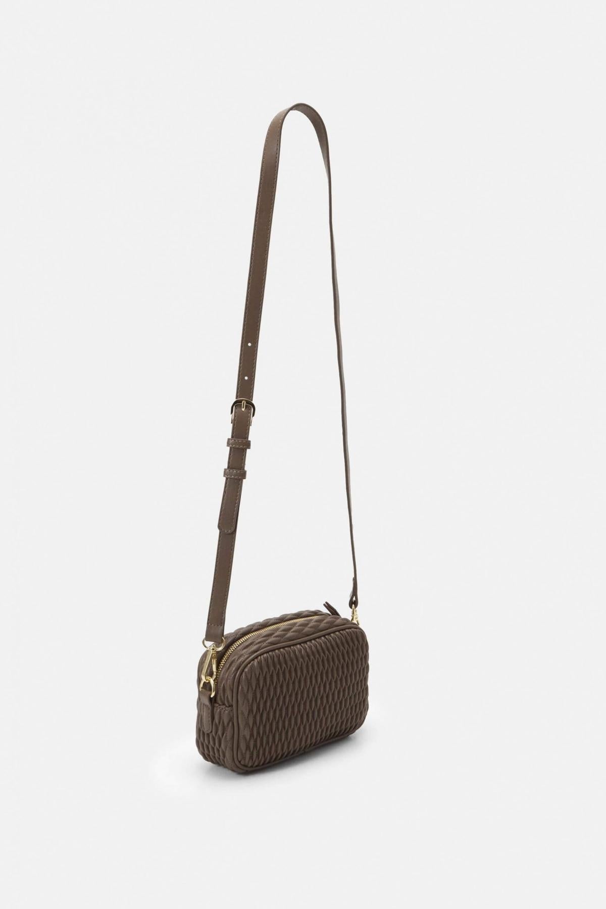VALENTINO BAGS LADY SYNTHETIC BAG - FREQU en color MARRON (2)