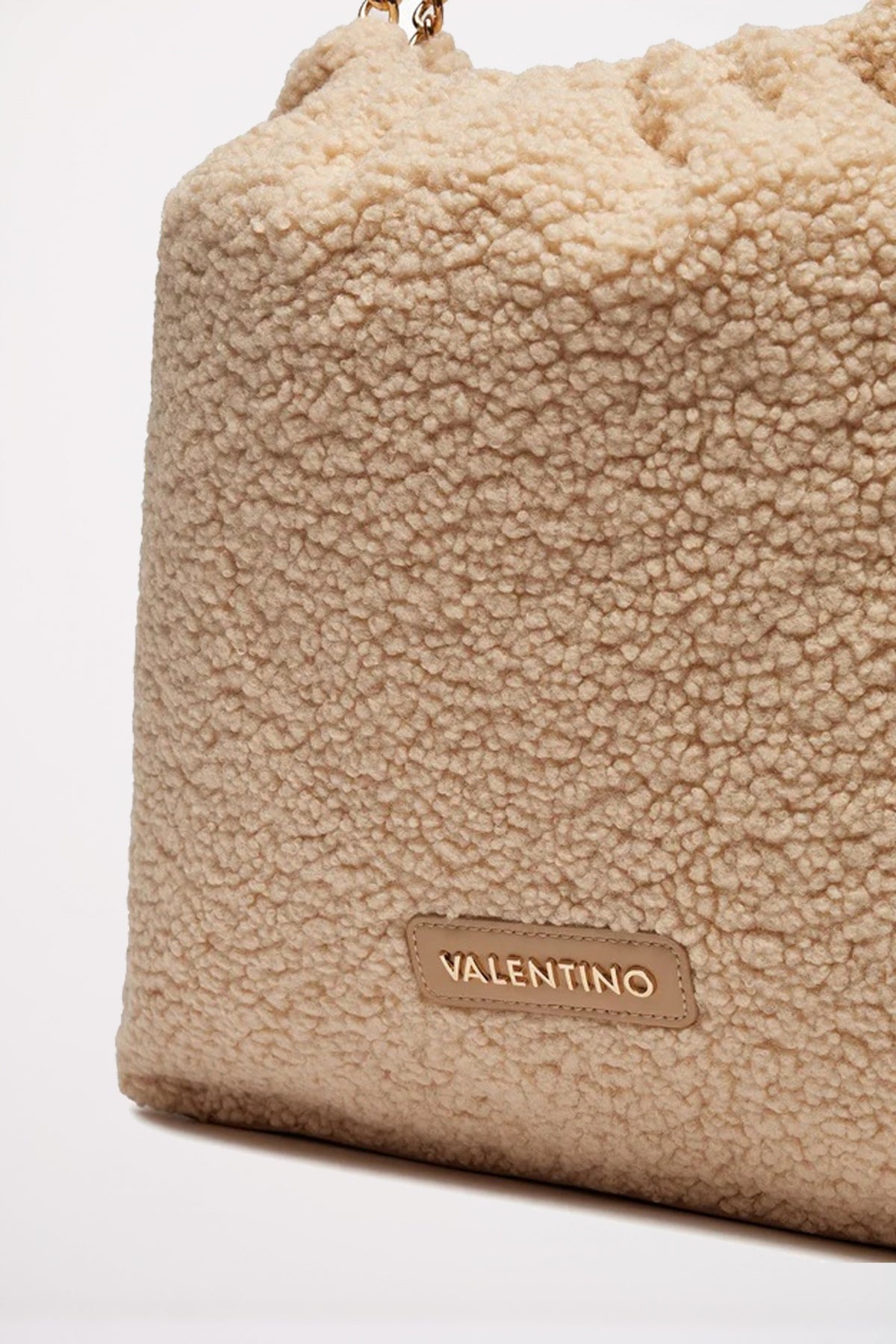VALENTINO BAGS LADY SYNTHETIC BAG en color BEIS (4)