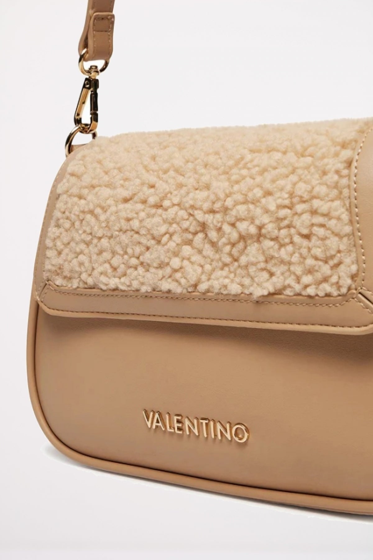 VALENTINO BAGS LADY SYNTHETIC BAG - SHARI en color BEIS (3)