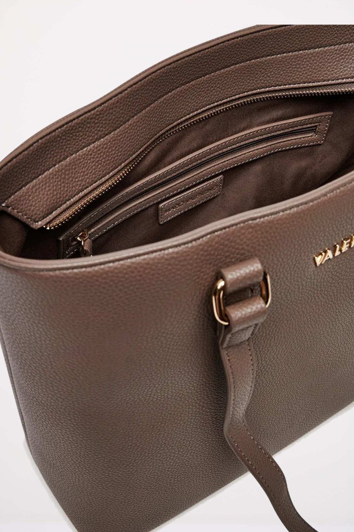 VALENTINO BAGS LADY SYNTHETIC BAG - NEVER en color MARRON (4)