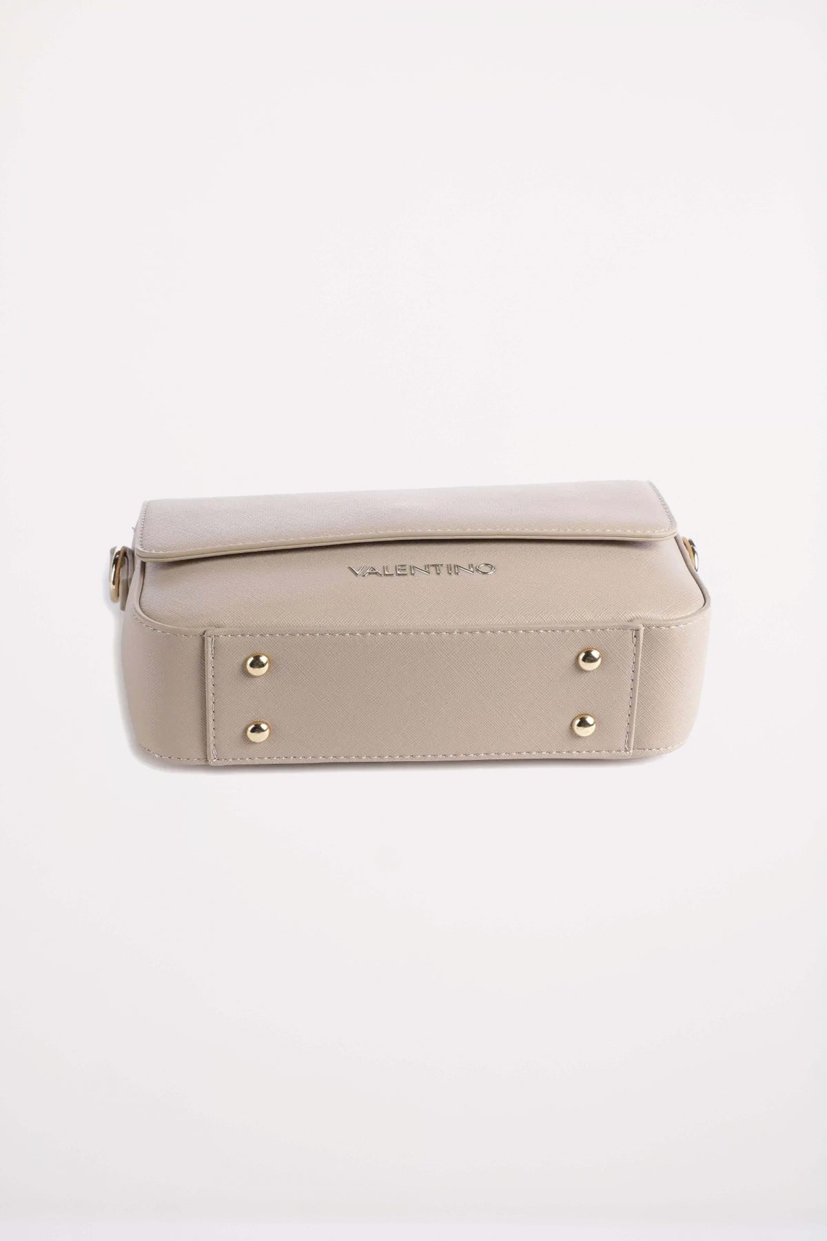 VALENTINO BAGS PATTINA ZERO RE en color BEIS (3)