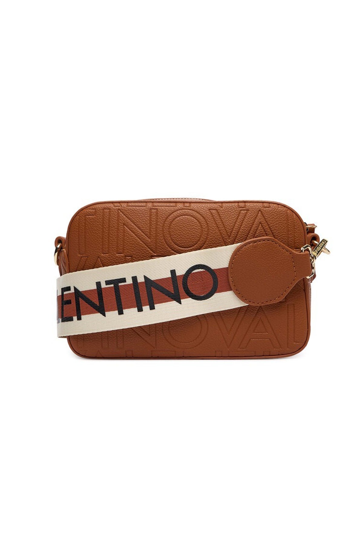 VALENTINO BAGS TASCAPANE PANSY en color MARRON (2)