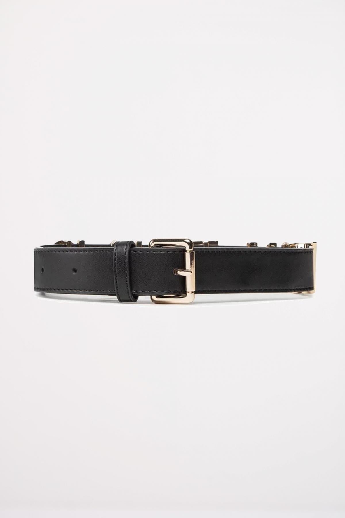 VALENTINO BAGS CINTURA EMMA WINTER en color NEGRO (2)