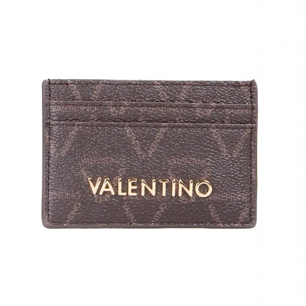 VALENTINO BAGS PORTA CARTE DI CREDITO LA en color MARRON (4)