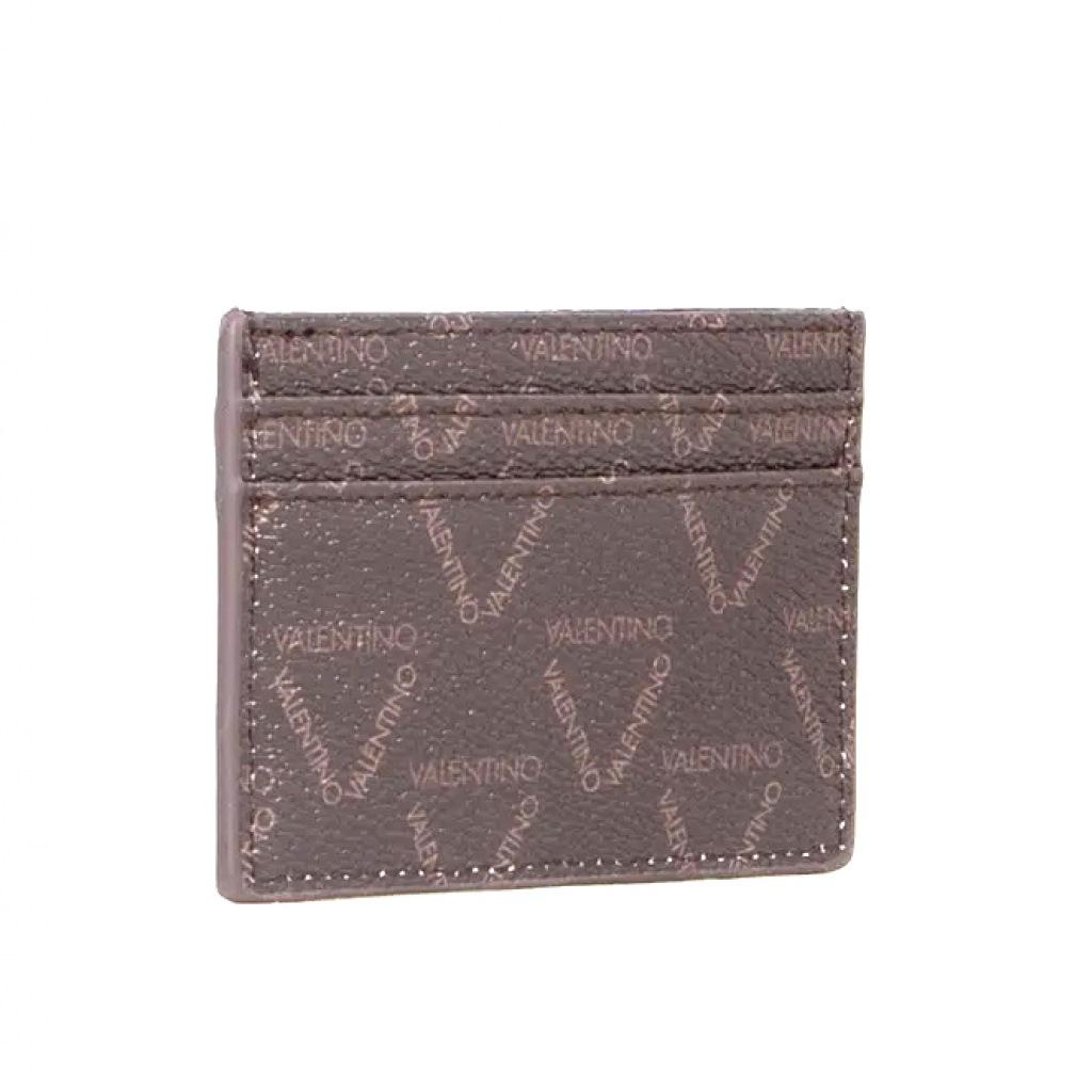 VALENTINO BAGS PORTA CARTE DI CREDITO LA en color MARRON (5)