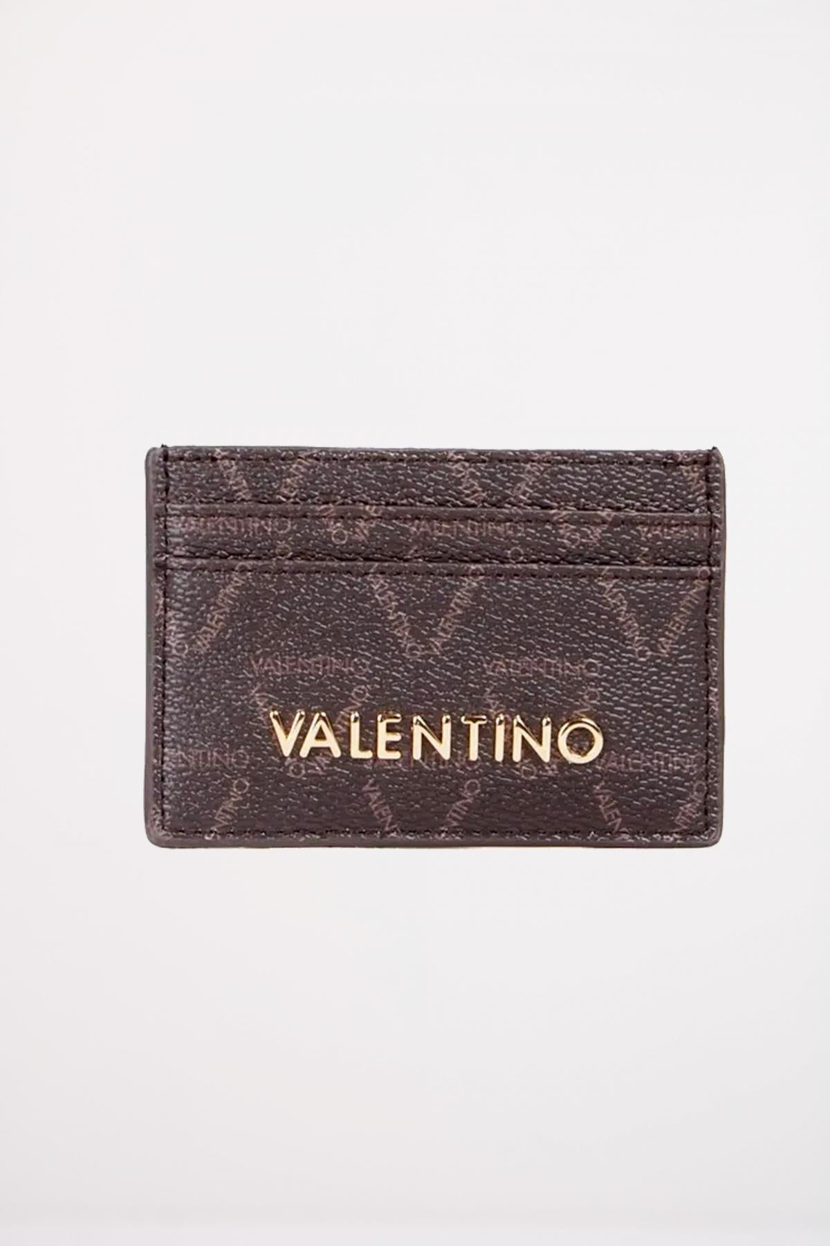 VALENTINO BAGS PORTA CARTE DI CREDITO LA en color MARRON (1)