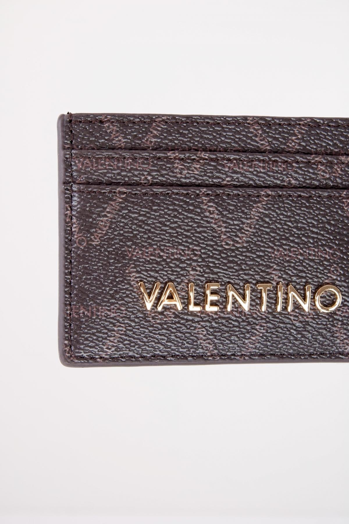 VALENTINO BAGS PORTA CARTE DI CREDITO LA en color MARRON (3)