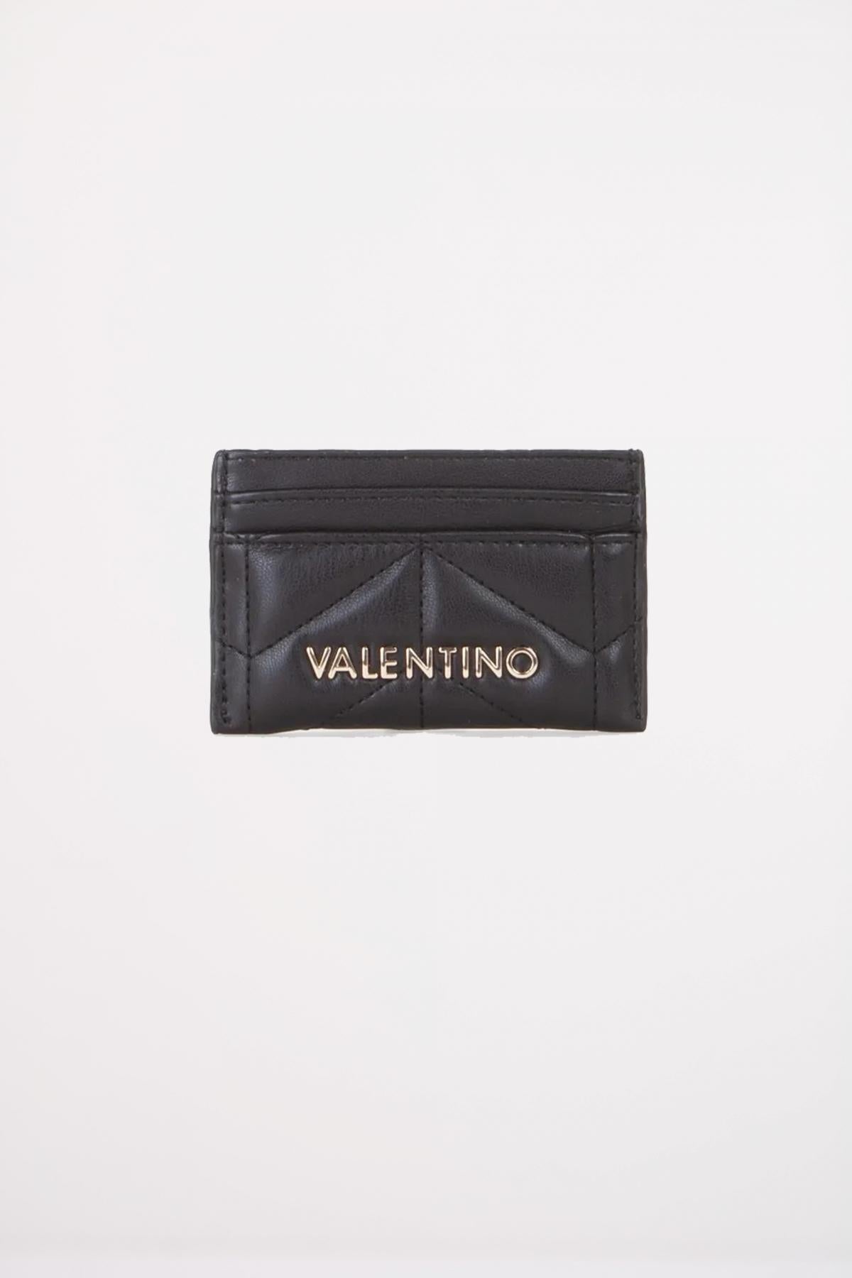 VALENTINO BAGS PORTA CARTE DI CREDITO PE en color NEGRO (1)