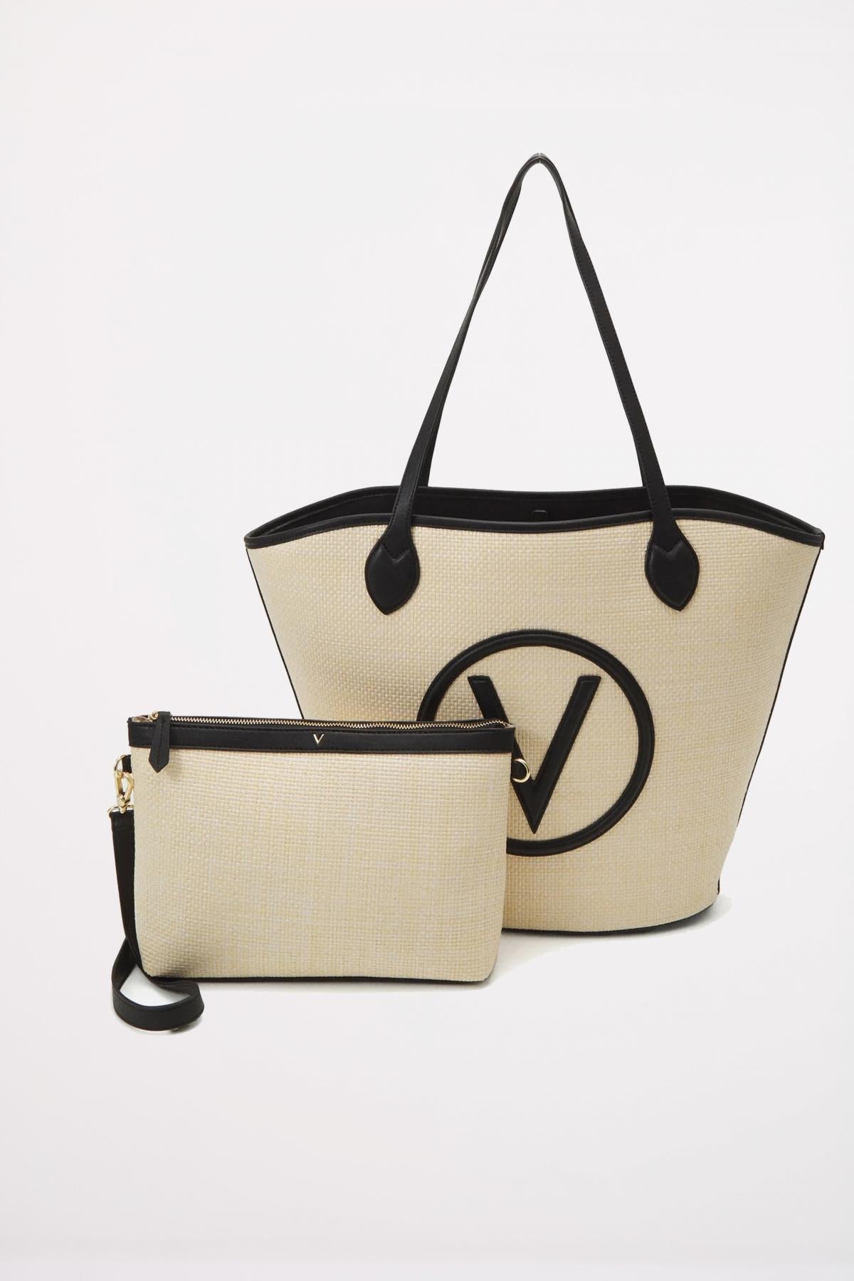 VALENTINO BAGS COVENT BAG en color MARRON CLARO (1)
