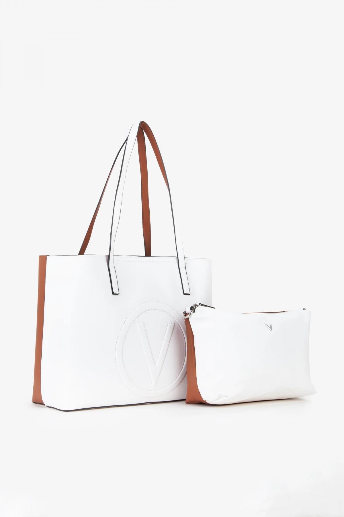 VALENTINO BAGS SELENA RE BAG en color BLANCO (2)