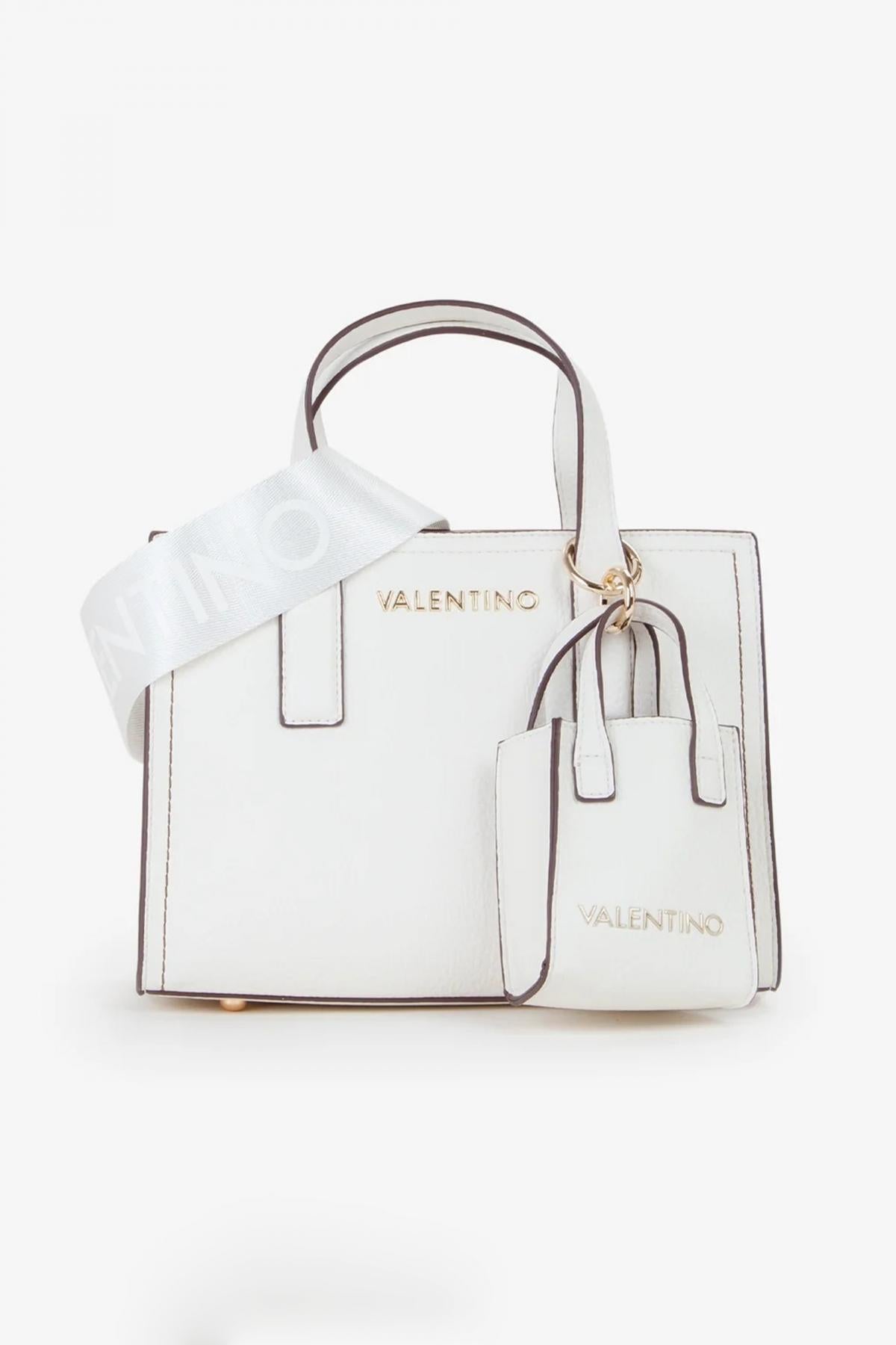 VALENTINO BAGS SAMANTHA BAG en color BLANCO (1)