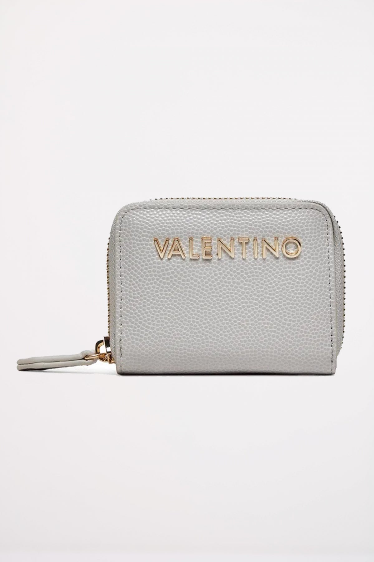 VALENTINO BAGS DIVINA WALLET en color PLATA (1)