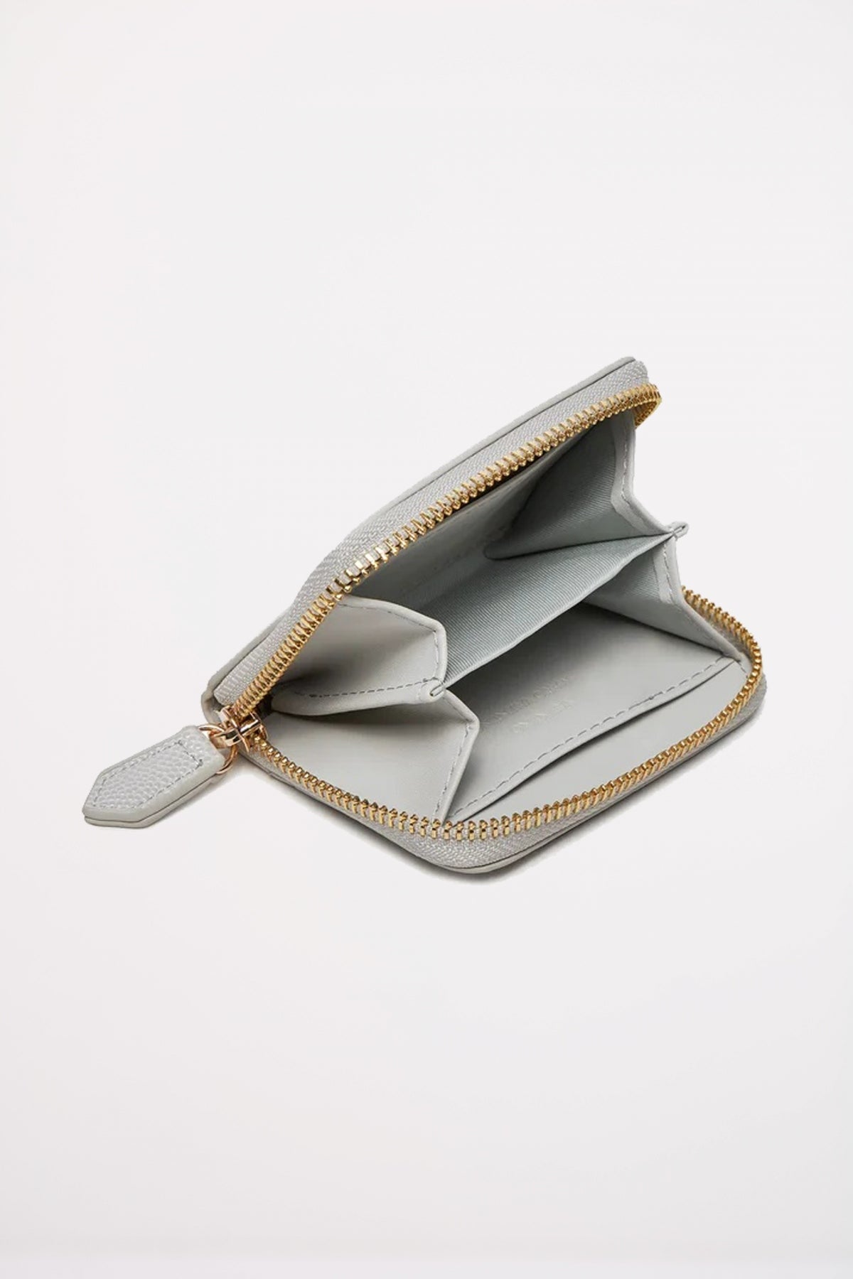 VALENTINO BAGS DIVINA WALLET en color PLATA (3)