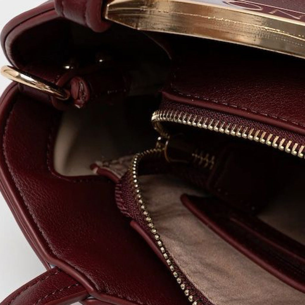 VALENTINO BAGS VBSDW en color BURDEOS (3)