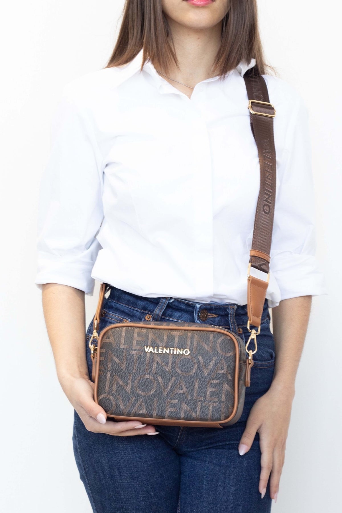 VALENTINO BAGS VBSIS en color MARRON (1)