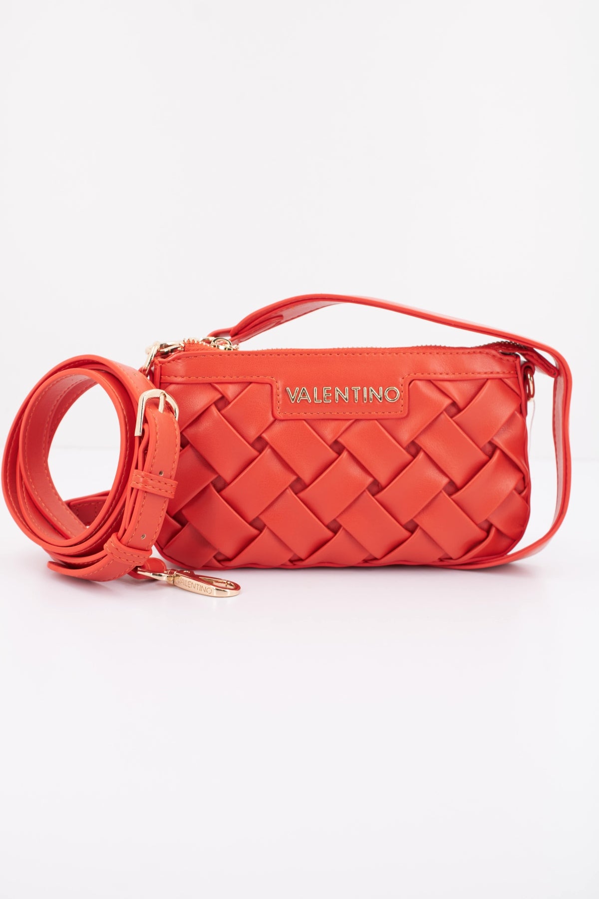 VALENTINO BAGS SYNTHETIC BAG ENNIS en color NARANJA (1)