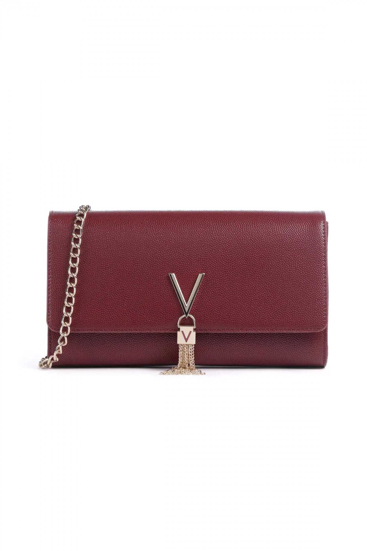VALENTINO BAGS DIVINA en color BURDEOS (1)