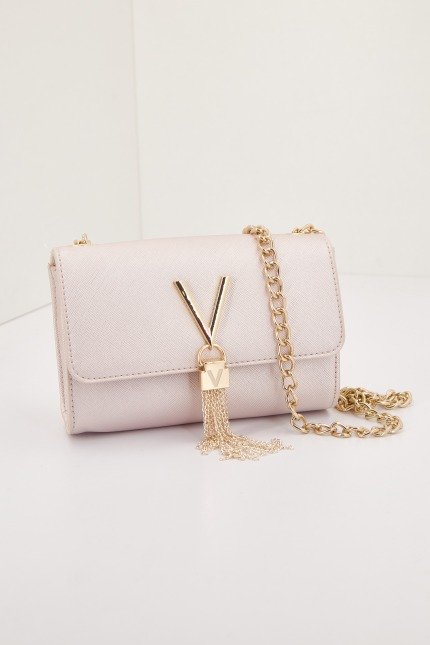 VALENTINO BAGS VBSIJ BORSA A MANO DIVINA SA en color PLATA (1)