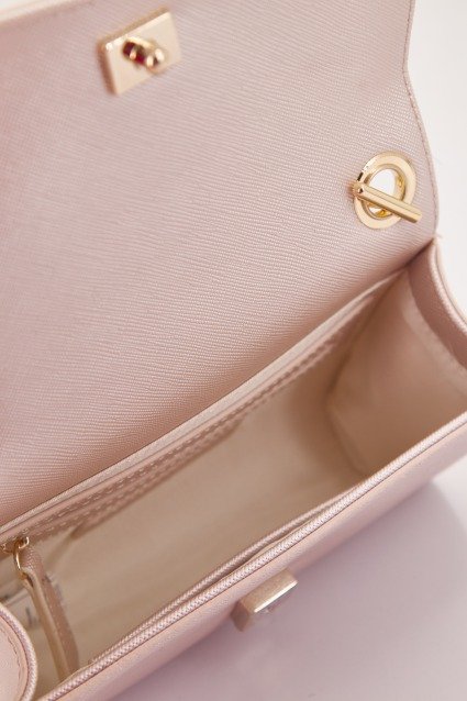 VALENTINO BAGS VBSIJ BORSA A MANO DIVINA SA en color PLATA (3)