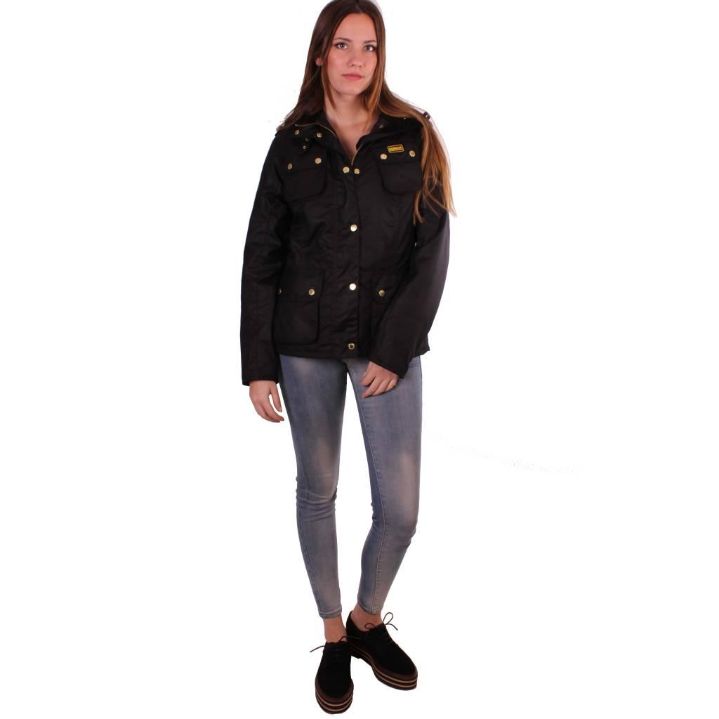 BARBOUR INTERNATIONAL WAX LWXBK en color NEGRO (3)