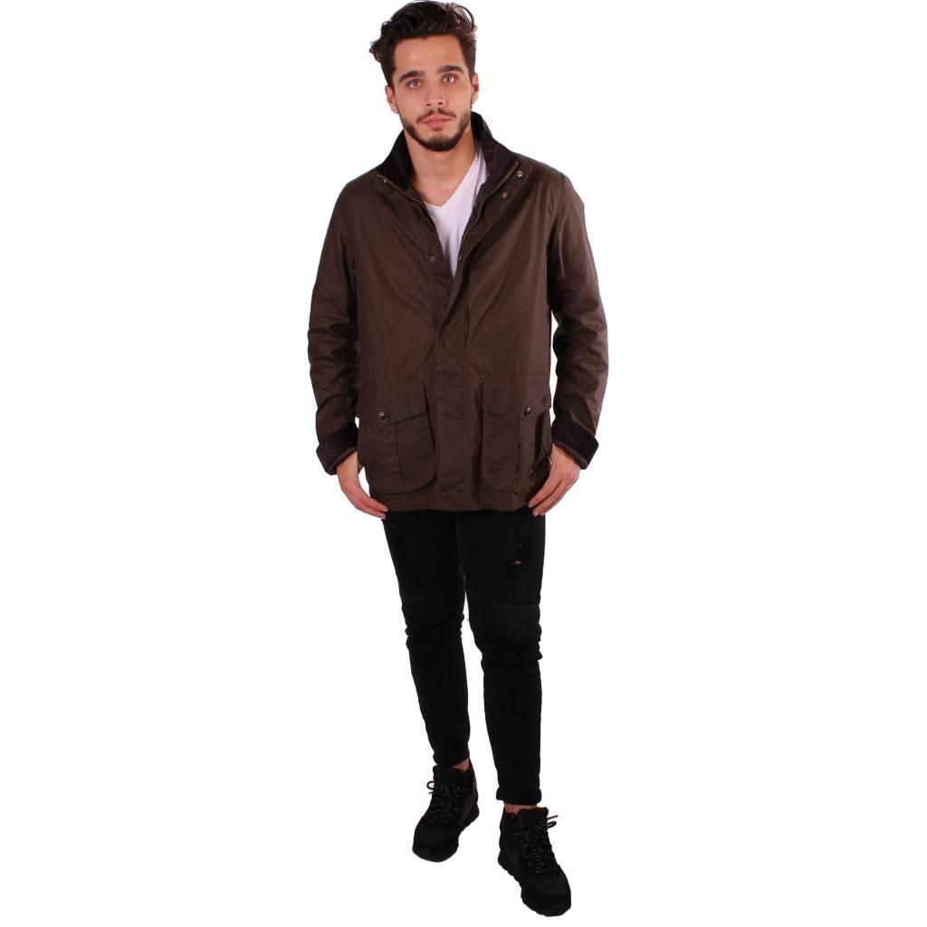 BARBOUR INTERNATIONAL WAX MWXOL en color MARRON (1)