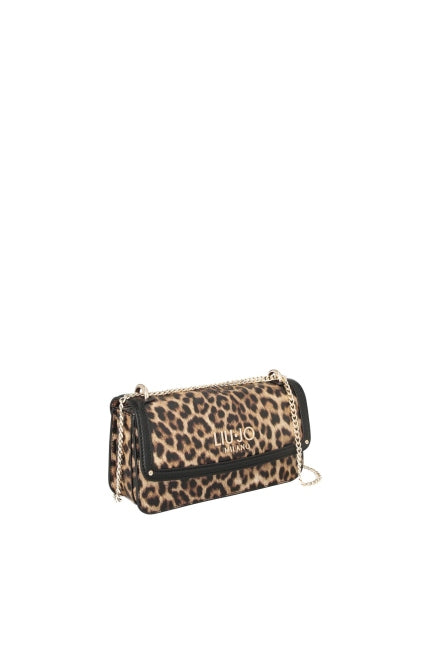 LIU-JO S CROSSBODY EAST/WEST en color ANIMAL PRINT (2)