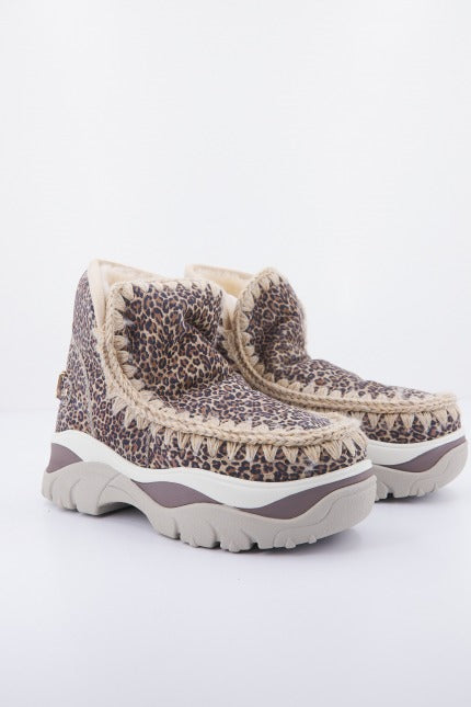 MOU CHUNKY ESKIMO SNEAKER BIG en color ANIMAL PRINT (1)