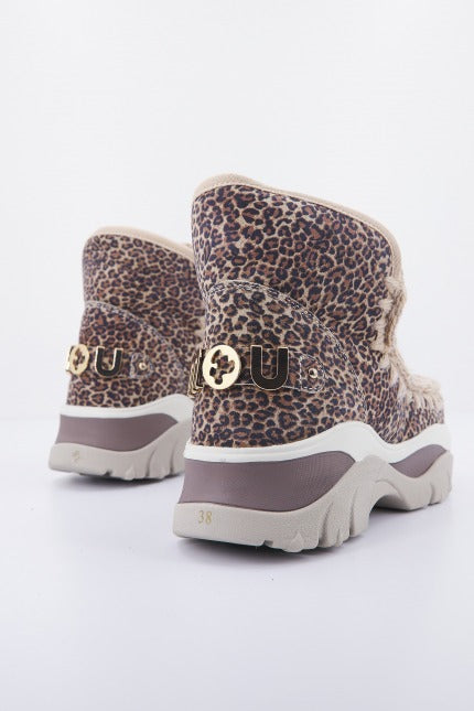 MOU CHUNKY ESKIMO SNEAKER BIG en color ANIMAL PRINT (3)