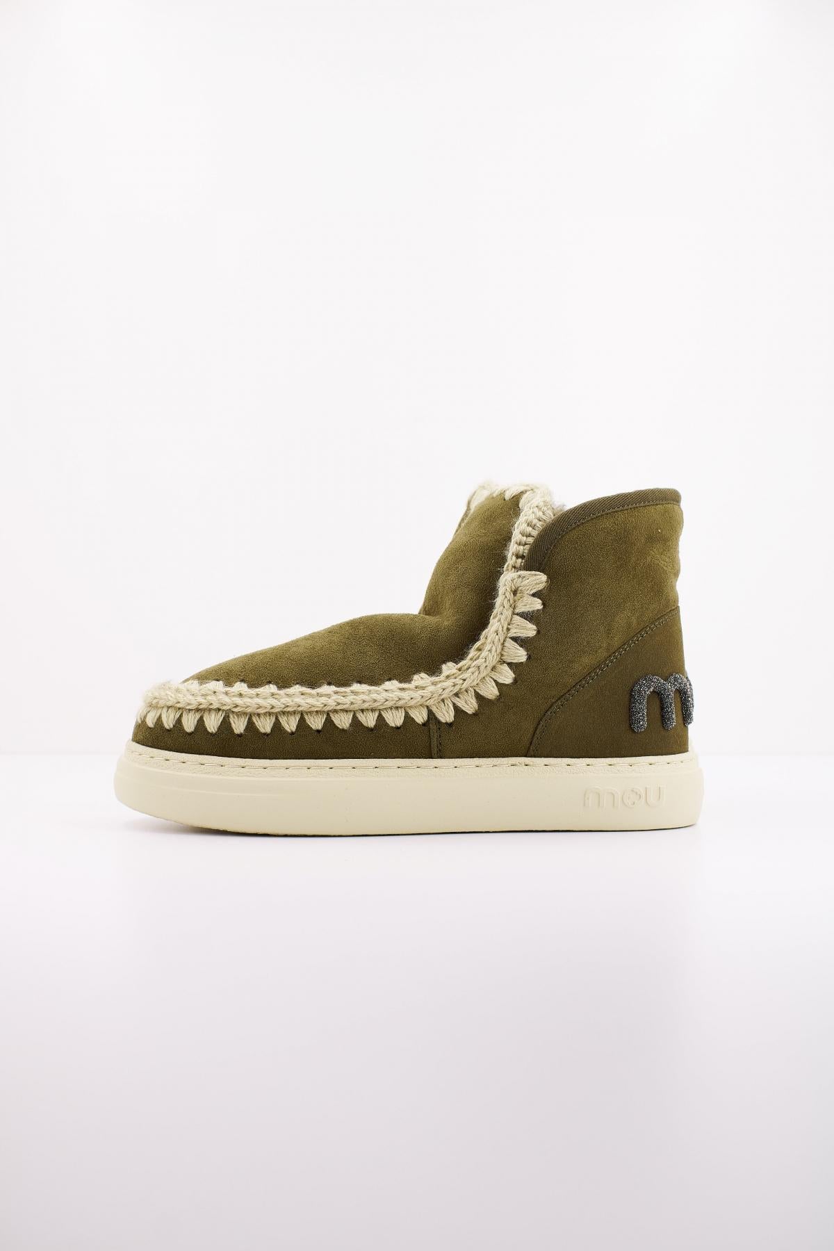MOU ESKIMO SNEAKER BOLD GLIT. en color VERDE (1)
