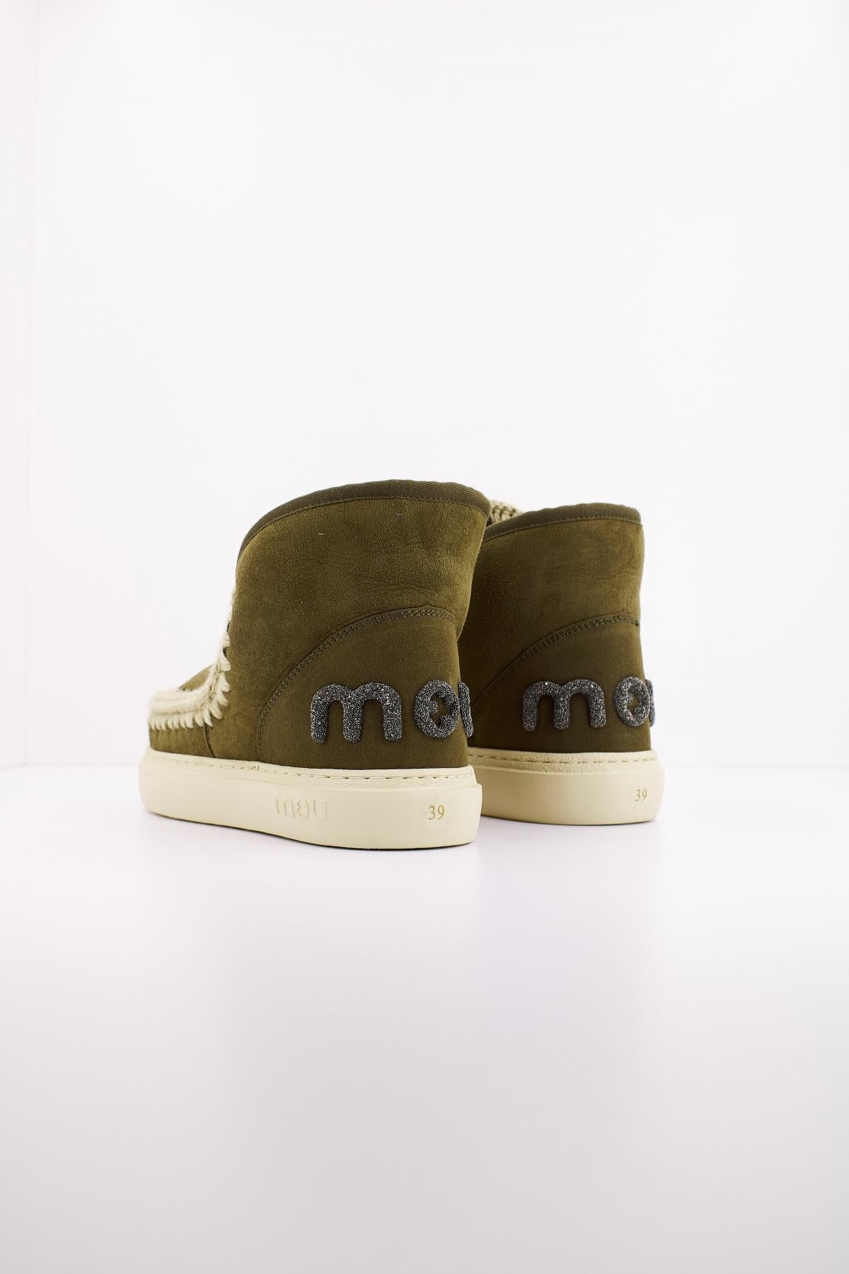 MOU ESKIMO SNEAKER BOLD GLIT. en color VERDE (4)
