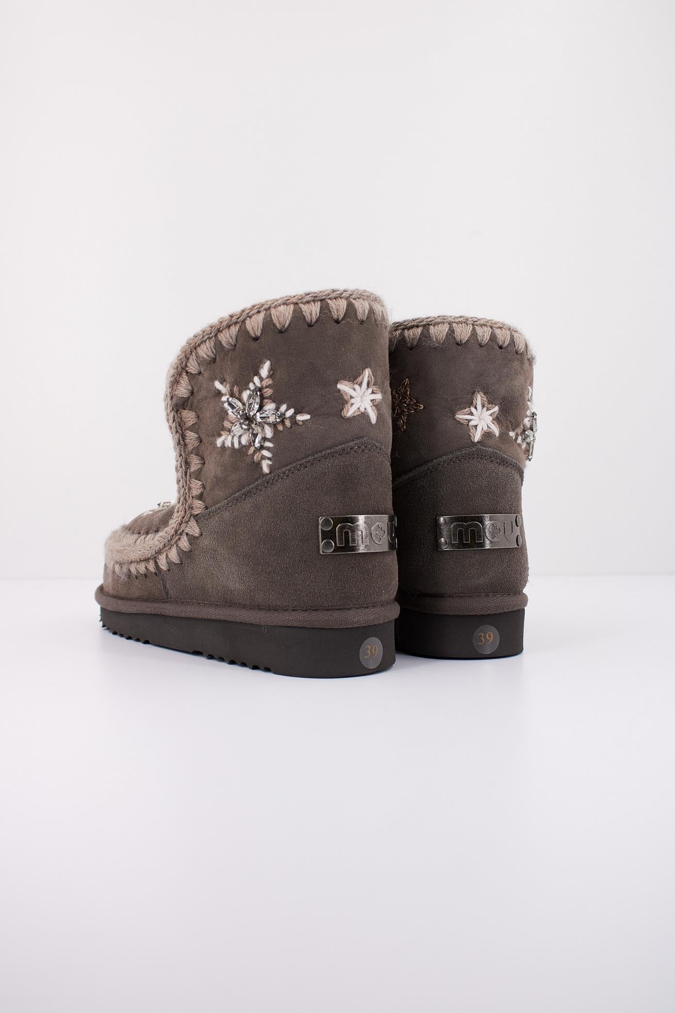 MOU ESKIMO WOOL STARS&RHINEST en color GRIS (4)