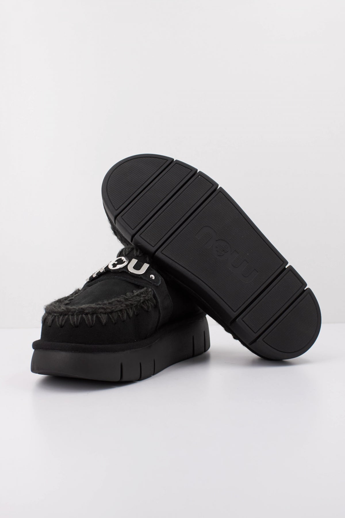 MOU BOUNCE CLOG METAL LOGO en color NEGRO (5)