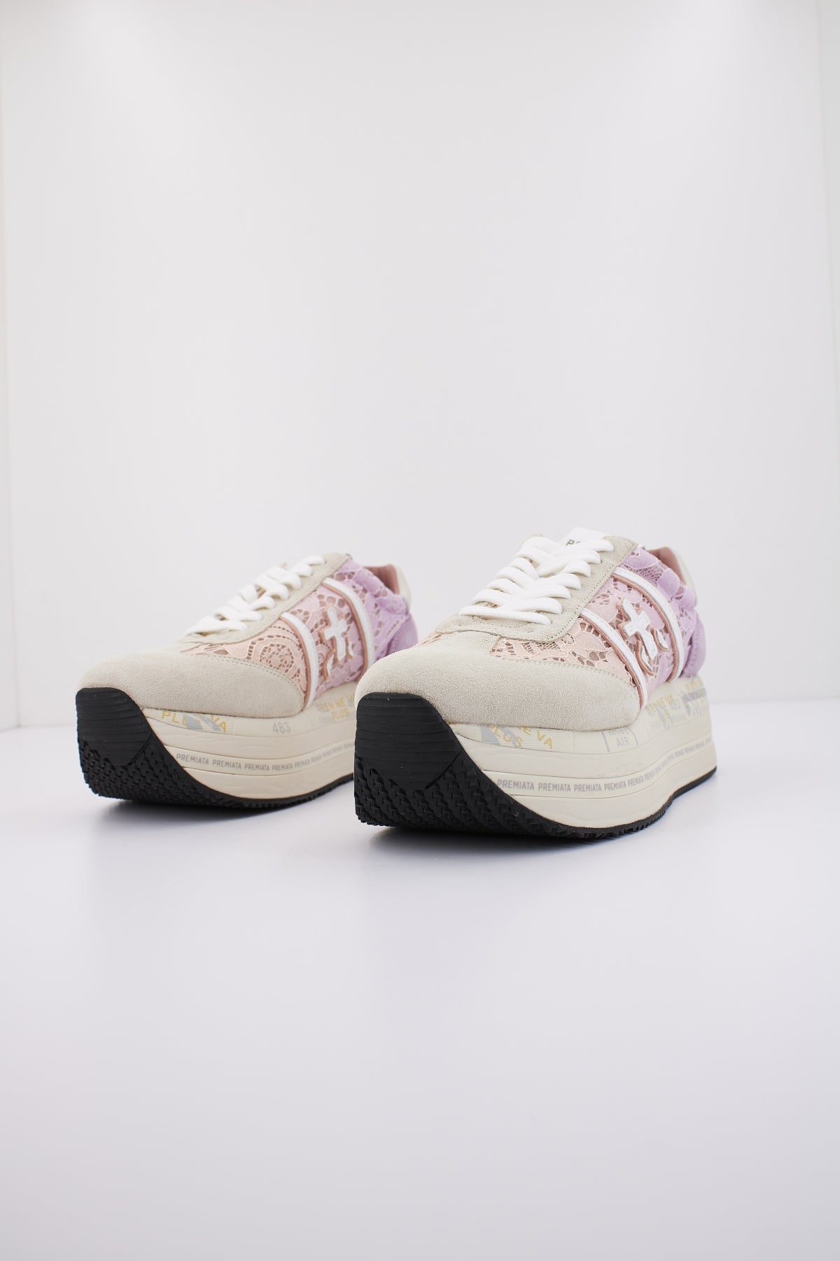 PREMIATA BETH en color ROSA (2)