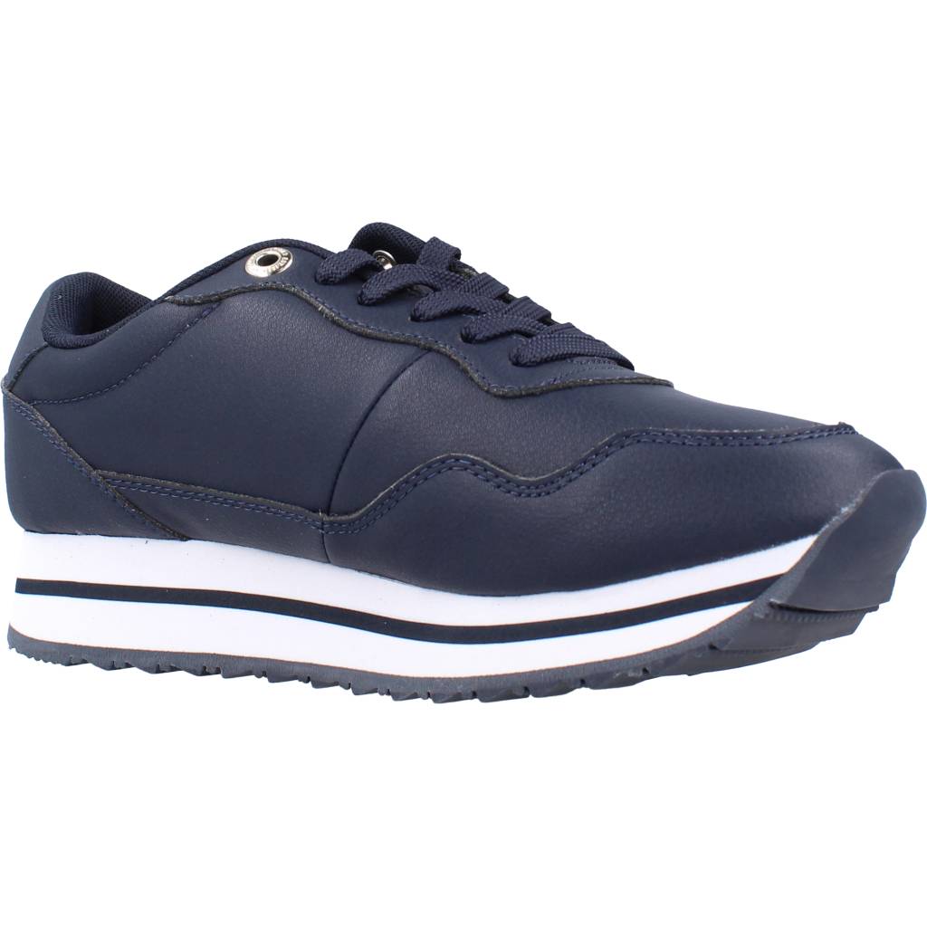 TOMMY HILFIGER ESSNTIAL WEBBING RUNNER en color AZUL (5)